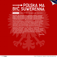 Polska ma być suwerenna